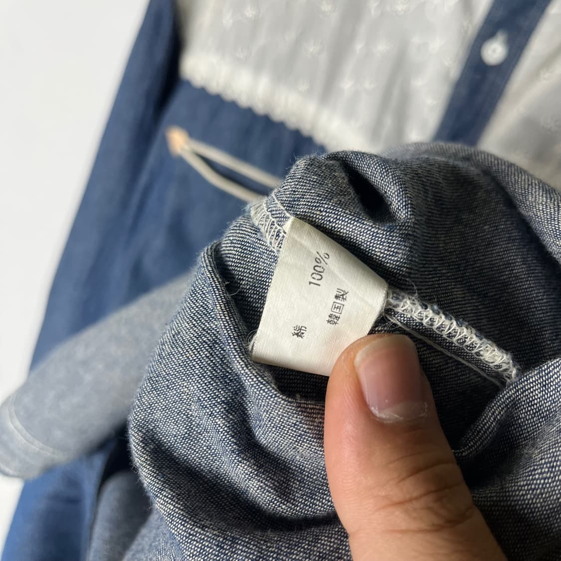 [Spirit House JEANS] 90's 재팬빈티지 웨스턴 데님셔츠 상품이미지6