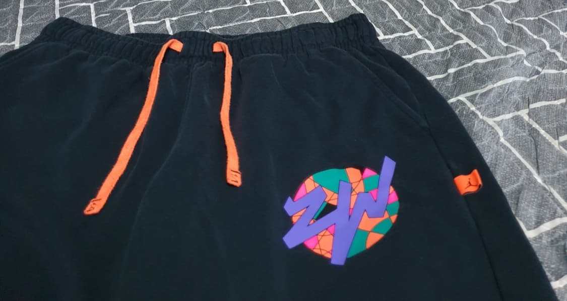 나이키 조던 자이언 그래픽 플리스 기모 조거팬츠 블랙 (XL) 상품이미지3