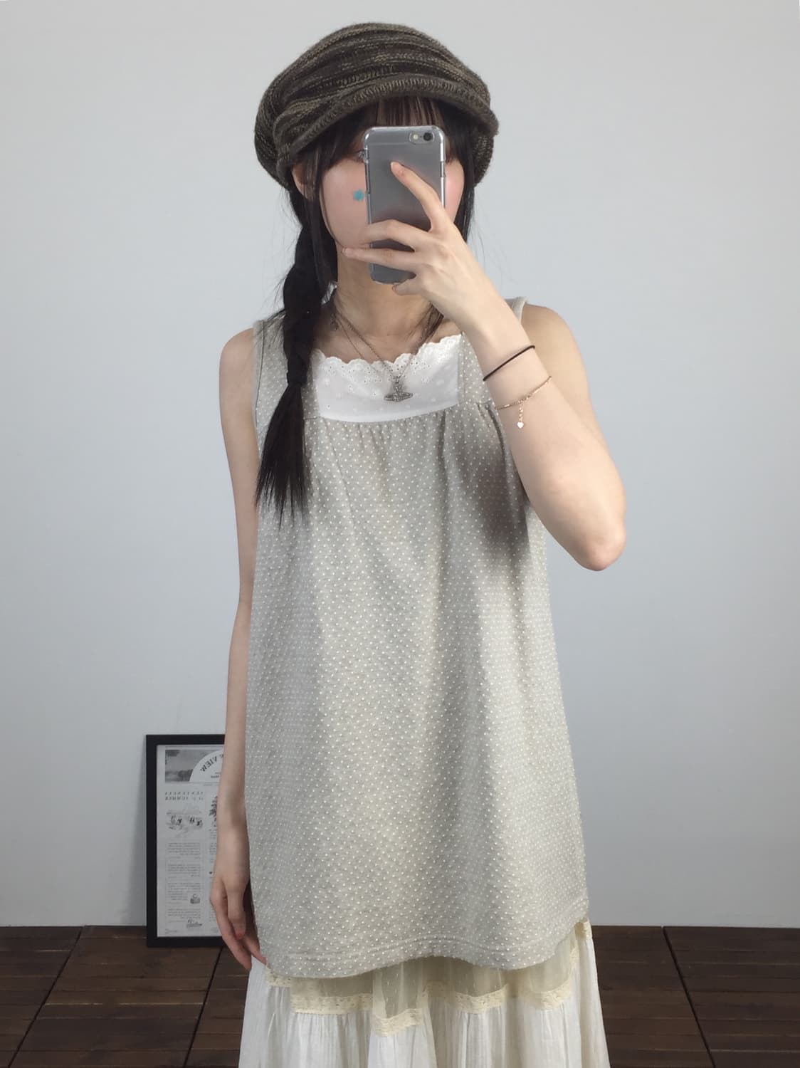 Jpn Dotted Short Sleeve T-Shirts 상품이미지2