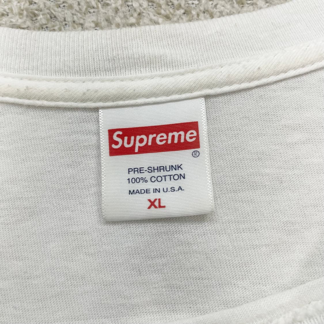 슈프림 Supreme 립 그래픽 반팔티 화이트 상품이미지3