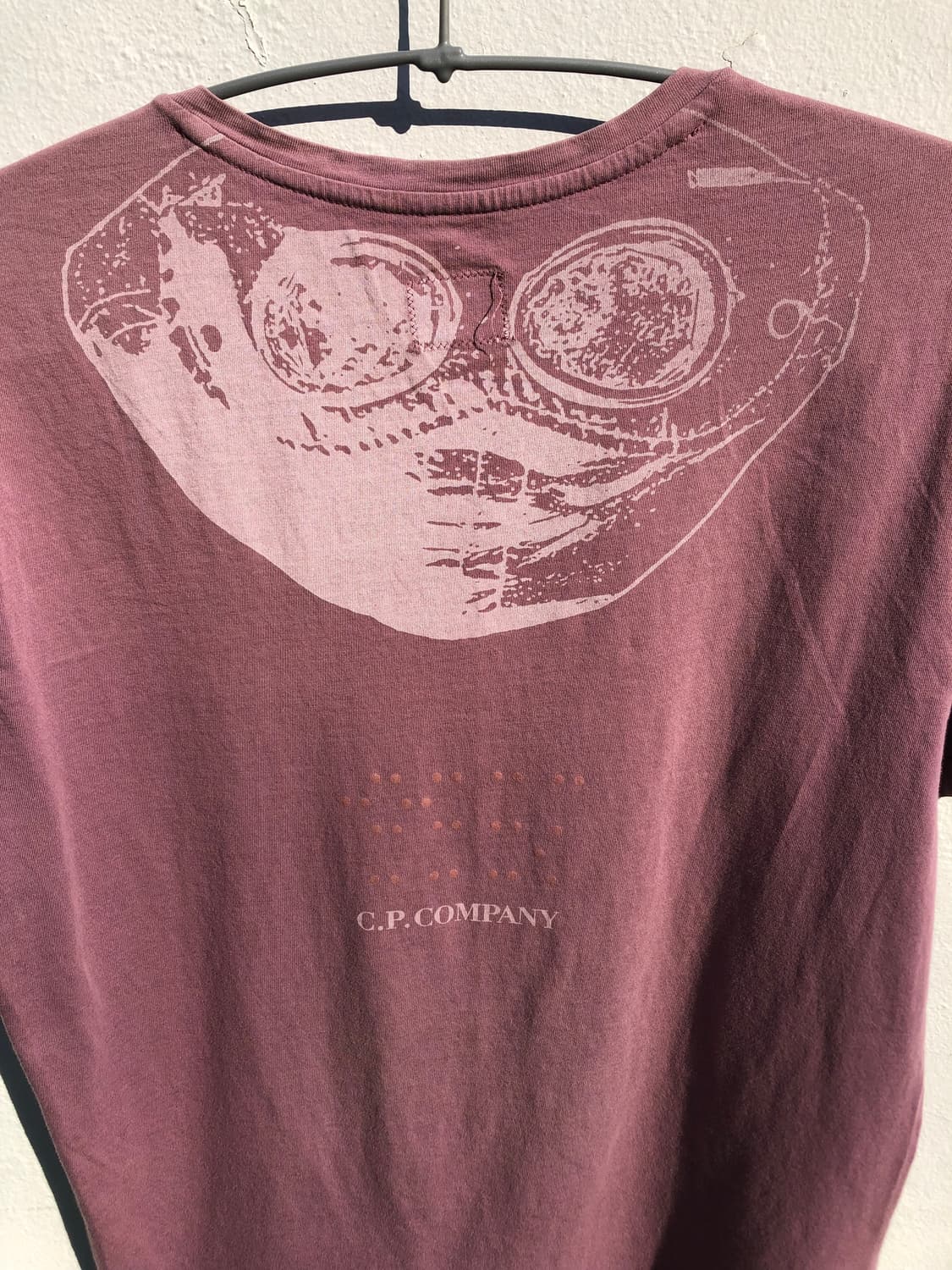 Goggles Afterimage Silm T-shirt 상품이미지4