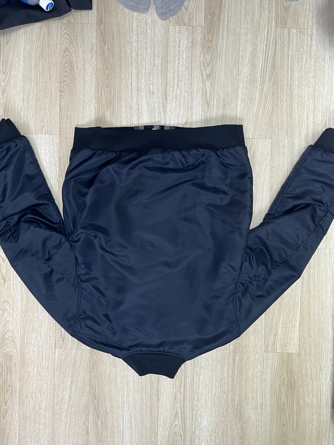 메종 키츠네 리버시블 봄버 자켓 네이비 상태 좋음 상품이미지4