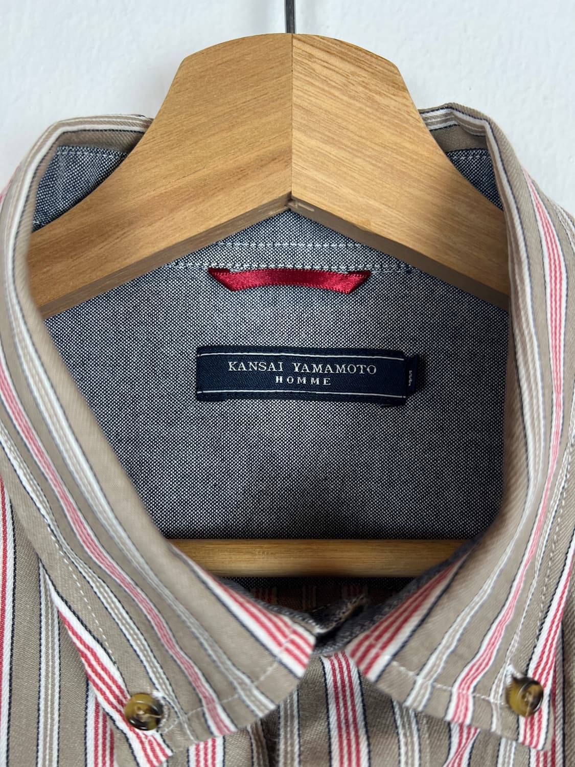Kansai Yamamoto 스트라이프 셔츠 LL 상품이미지3