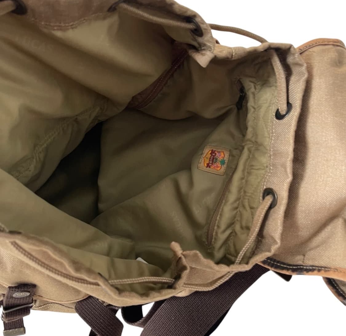 루카스 LUCAS 빈티지 Y2K 복조리 포켓 백팩 가방 상품이미지5