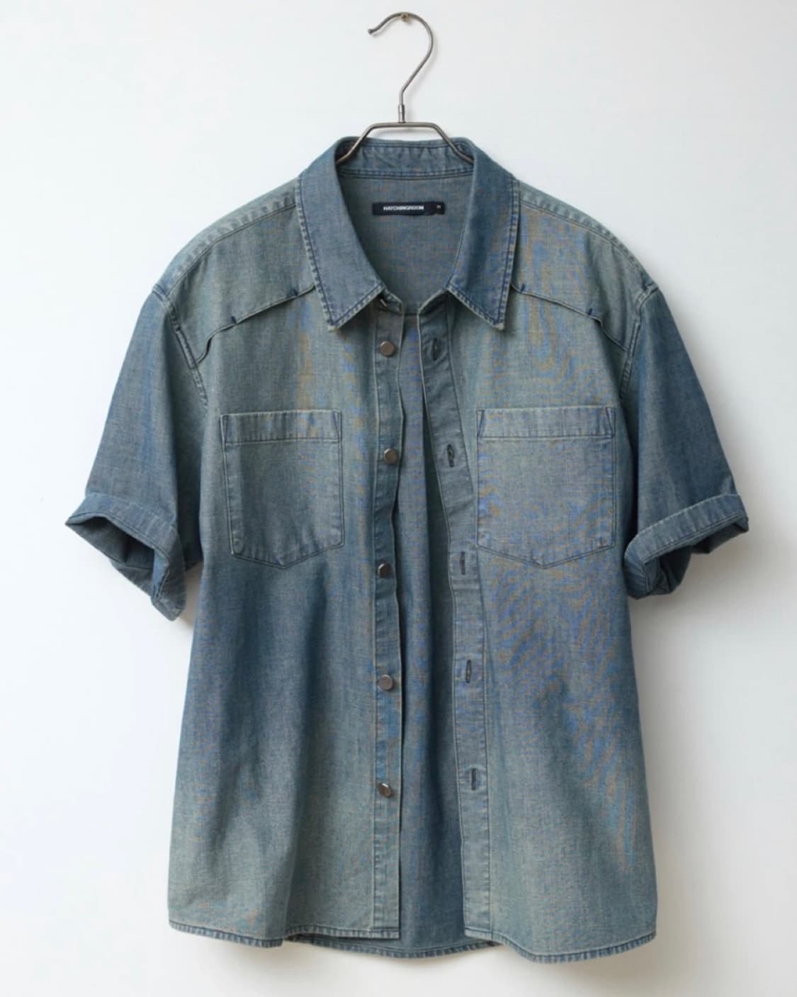 해칭룸 vented shirt 반팔 셔츠 상품이미지1