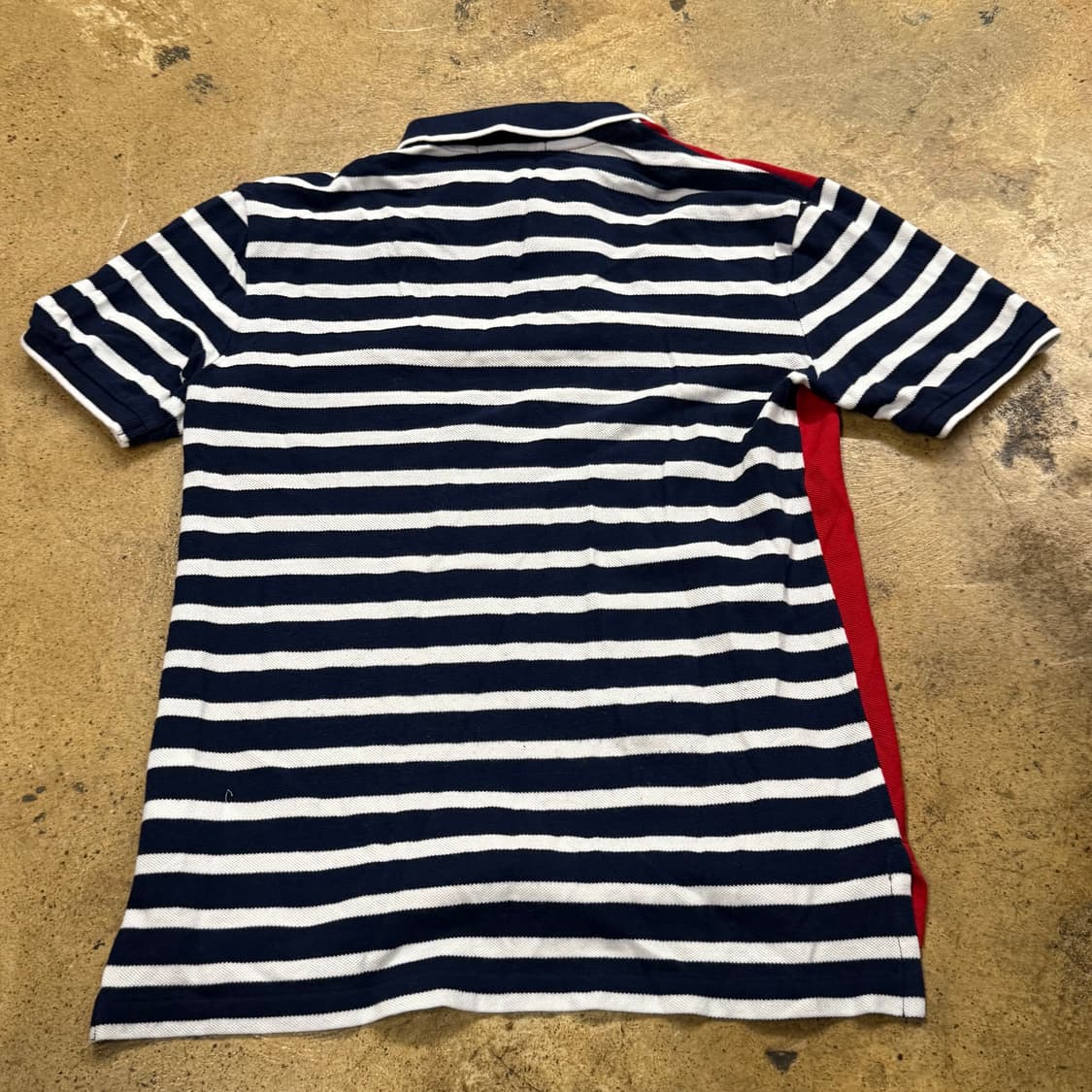 폴로 랄프로렌 USA 빅포니 배색 카라 반팔 티 상품이미지3