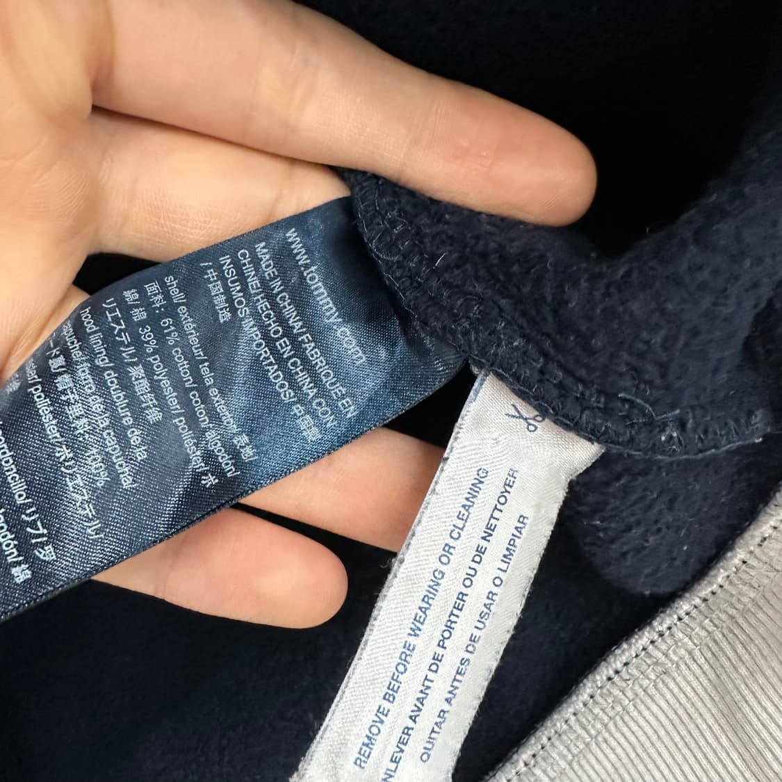 95 타미힐피거 여자 루즈핏 후드티 상품이미지4