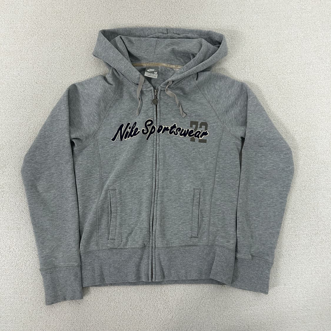 00s 나이키 스펠아웃 그레이 후드집업 상품이미지3
