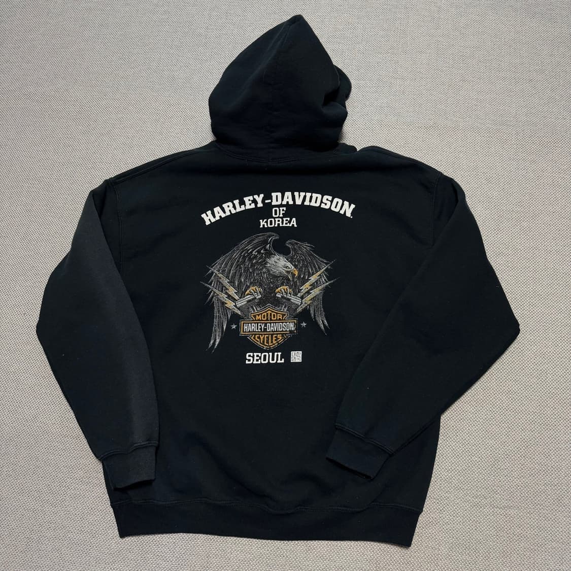 할리데이비슨 서울 프린팅 후드티 상품이미지5