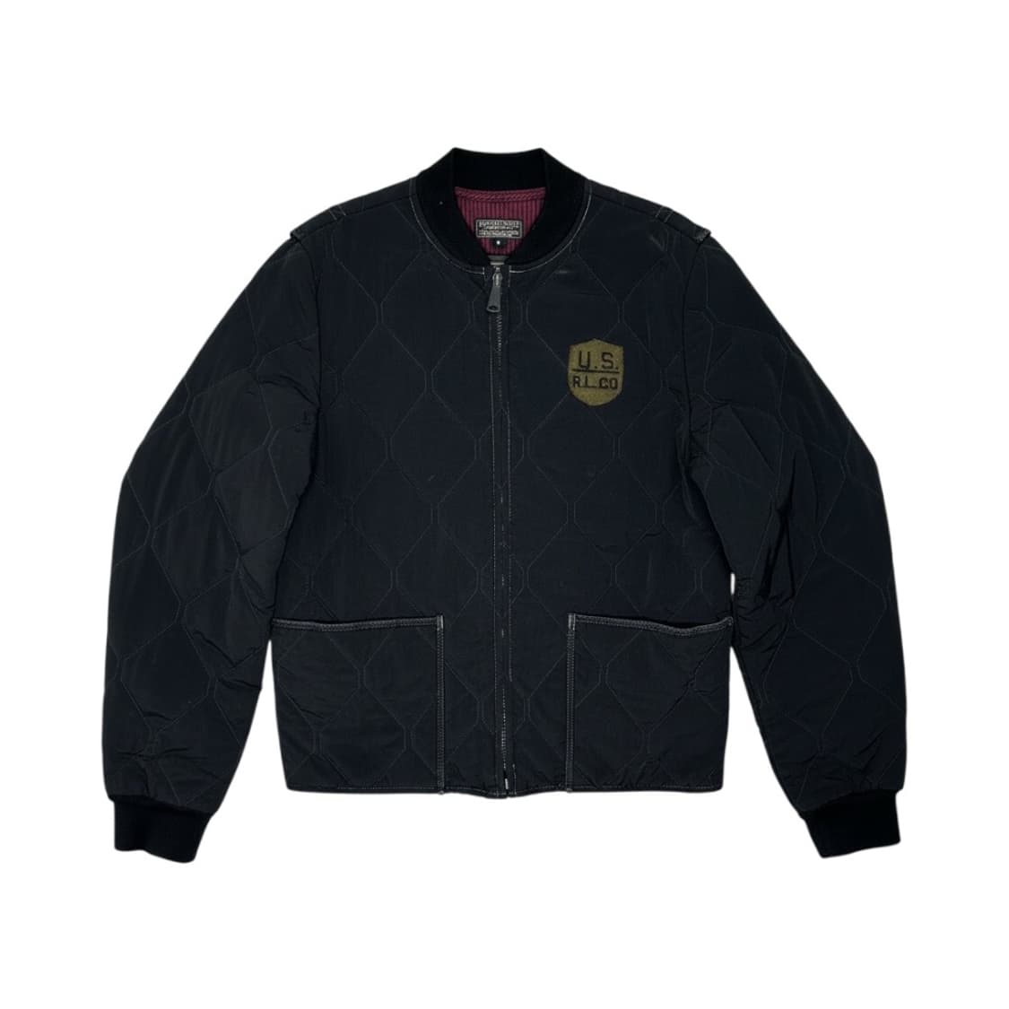 폴로 진스 퀼팅 봄버 자켓 S 상품이미지2