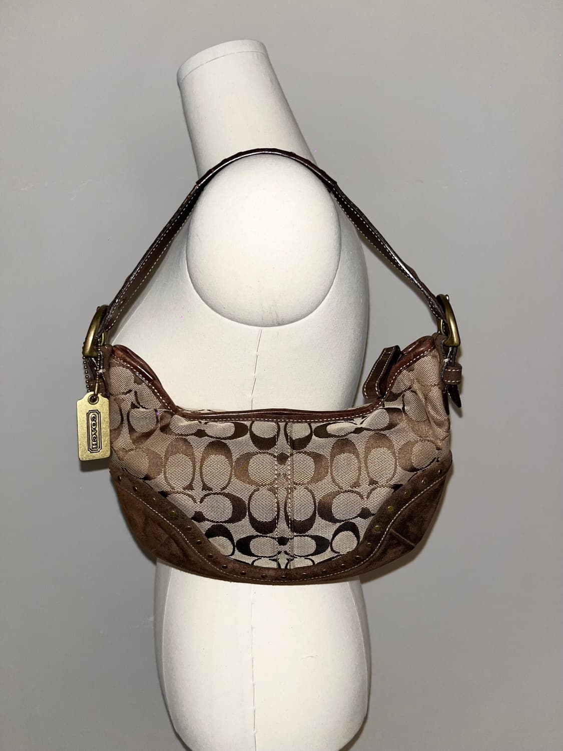 📦90s Coach Y2K vintage shoulder bag 상품이미지1