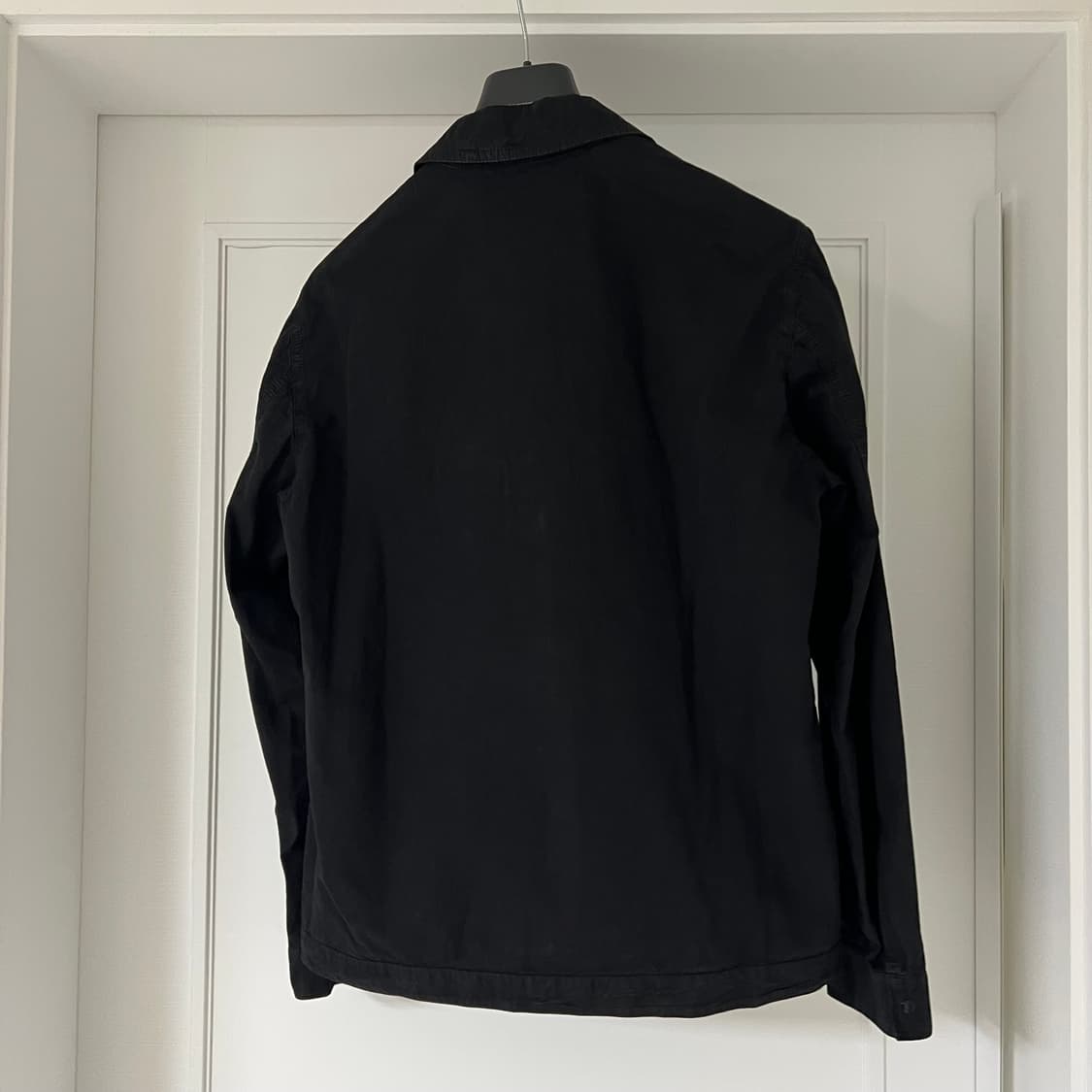 [새상품] 26ss 스톤아일랜드 올드이펙트 오버셔츠 블랙 상품이미지3