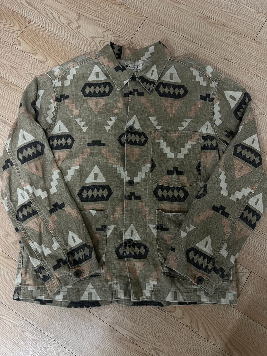 RRL 더블알엘 나바호 리넨 초어자켓 상품이미지1