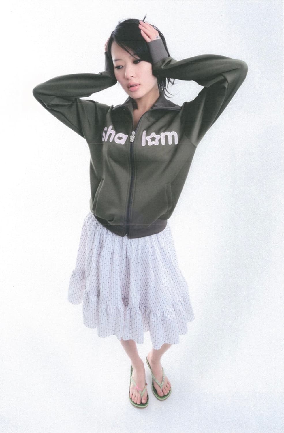 샬롬클럽 져지 카키 상품이미지4