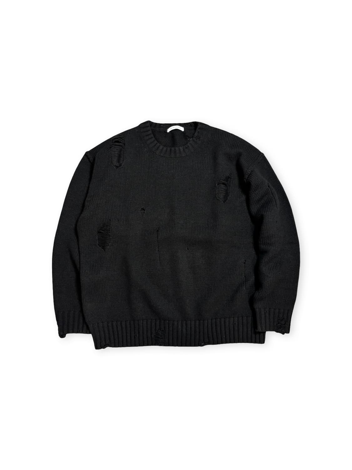 프릭스스토어 데미지 가공 니트 상품이미지2