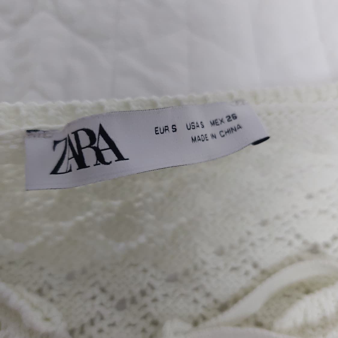 모리걸 ZARA 자라 크로셰 니트 레이어드 가디건 상품이미지6