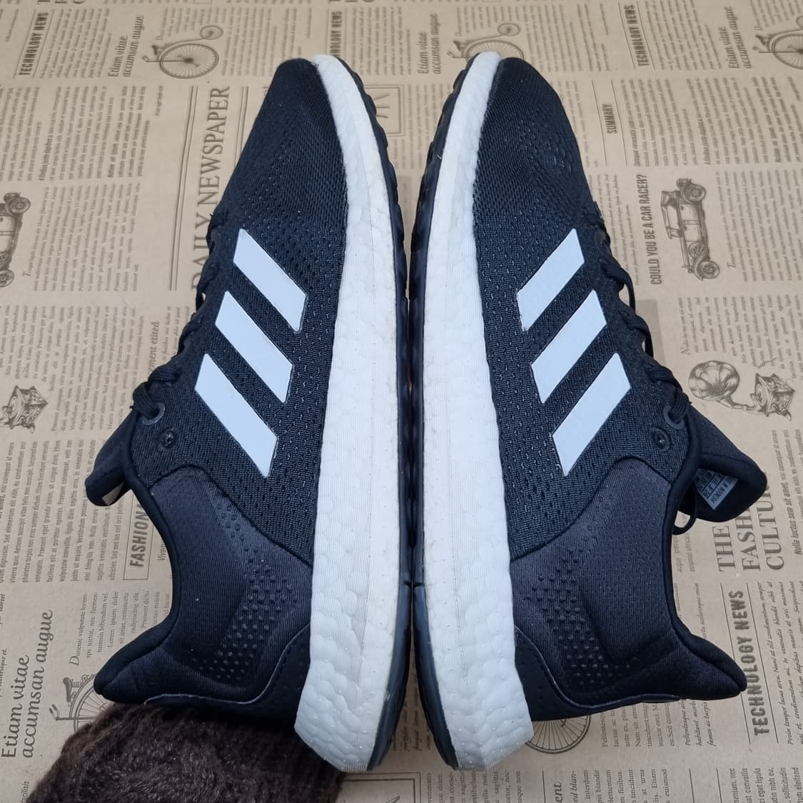 아디다스 퓨어부스트21 검흰 운동화255 상품이미지5