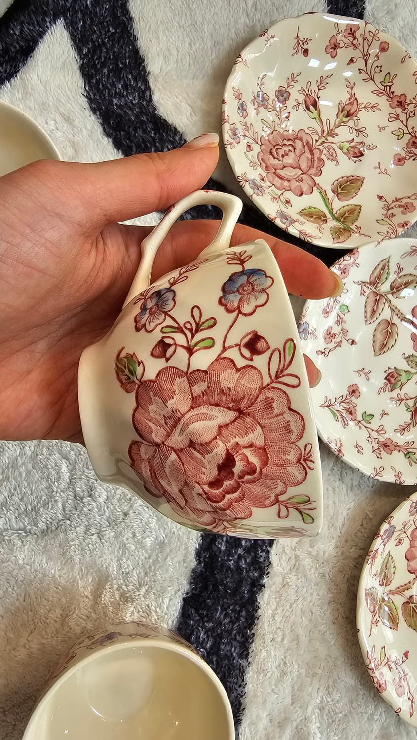 (빈티지)영국 존슨브로 잔듀오 5세트 상품이미지8