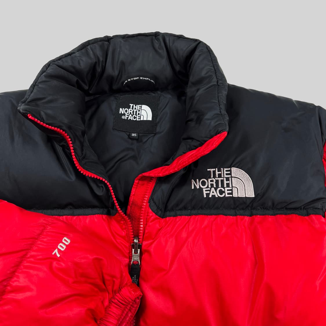노스페이스 레드 눕시 상품이미지2
