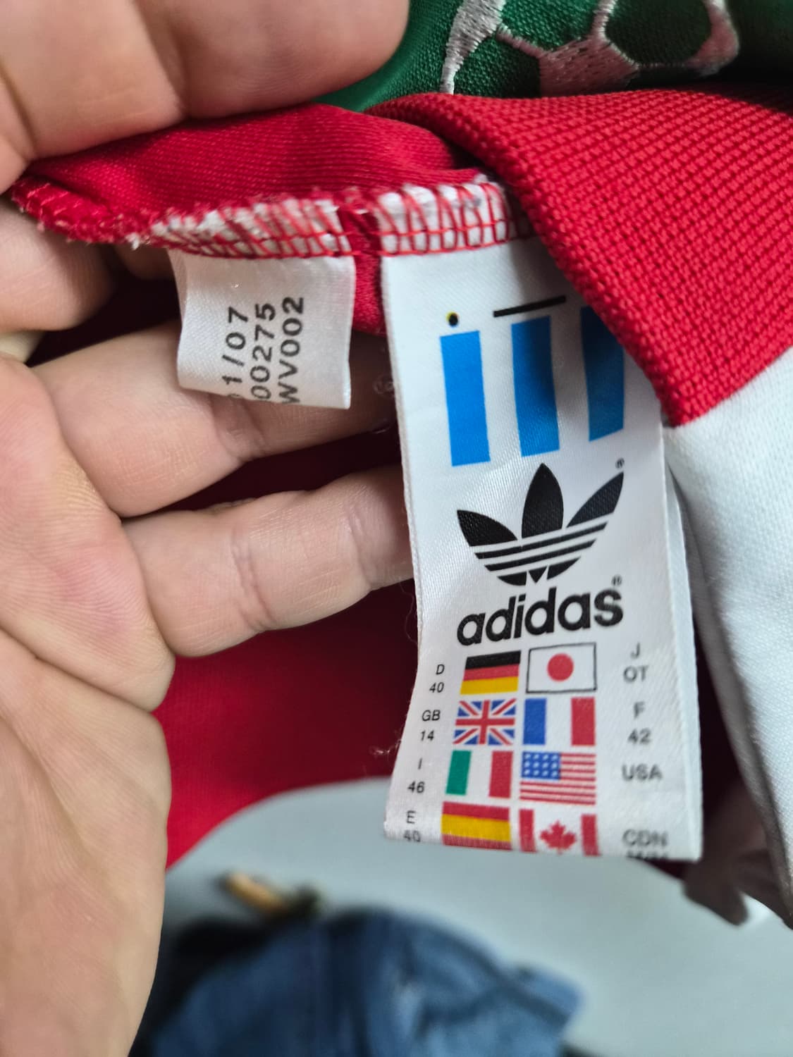 해외 M) 아디다스 올드스쿨 멕시코 트랙탑 져지 팝니다 상품이미지4