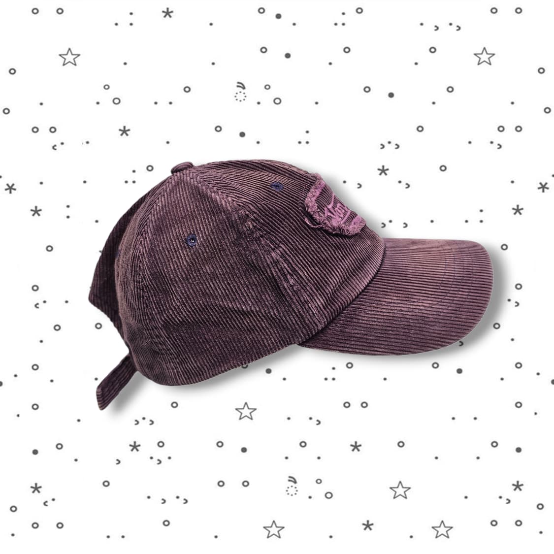  VonDutch 본더치 코듀로이 퍼플 캡 상품이미지3