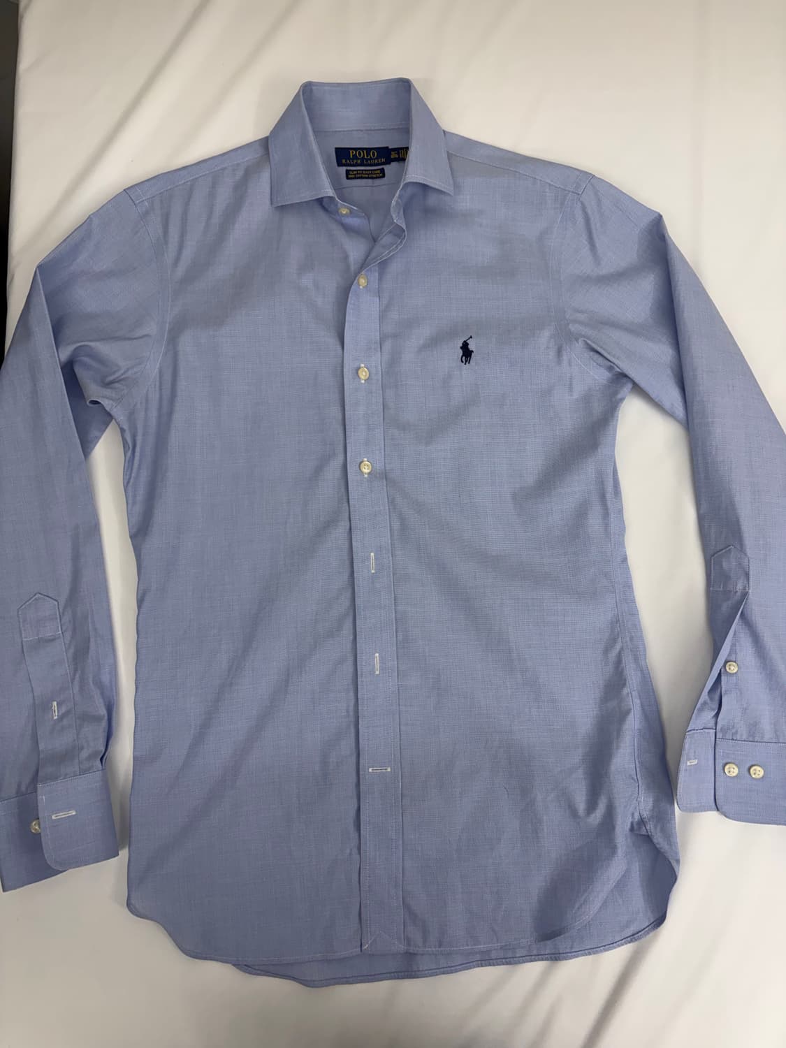 [M]  폴로 랄프로렌 슬림핏 하늘색 셔츠 상품이미지1
