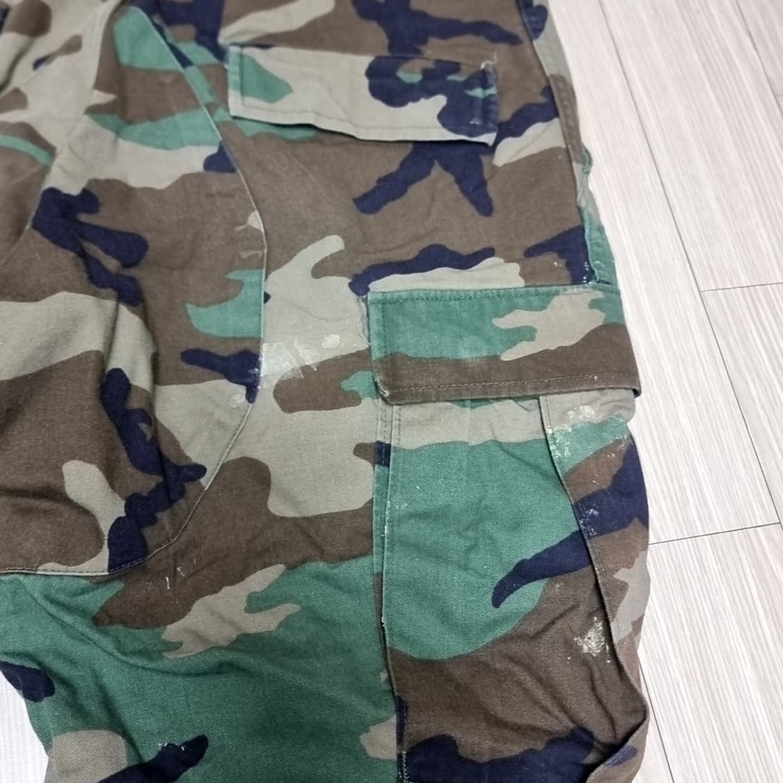 미군 밀리터리 오리지널 카고 바지 우드랜드 패턴(ms) 상품이미지6