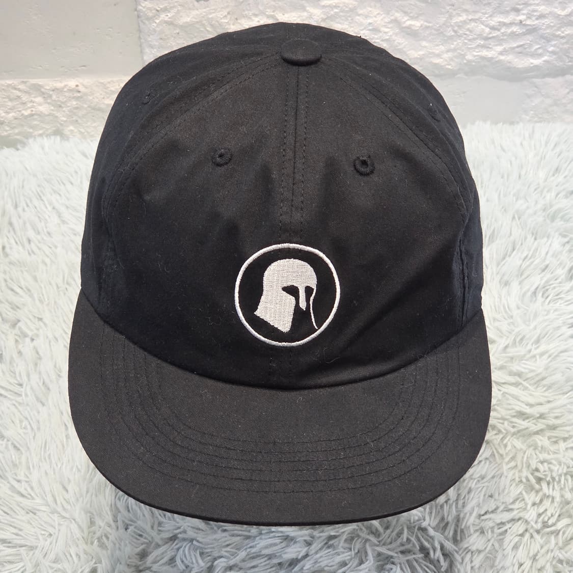 L8-3:프랙(PRAC) 헬멧 로고 스트랩 캡 블랙 56-60cm 상품이미지1