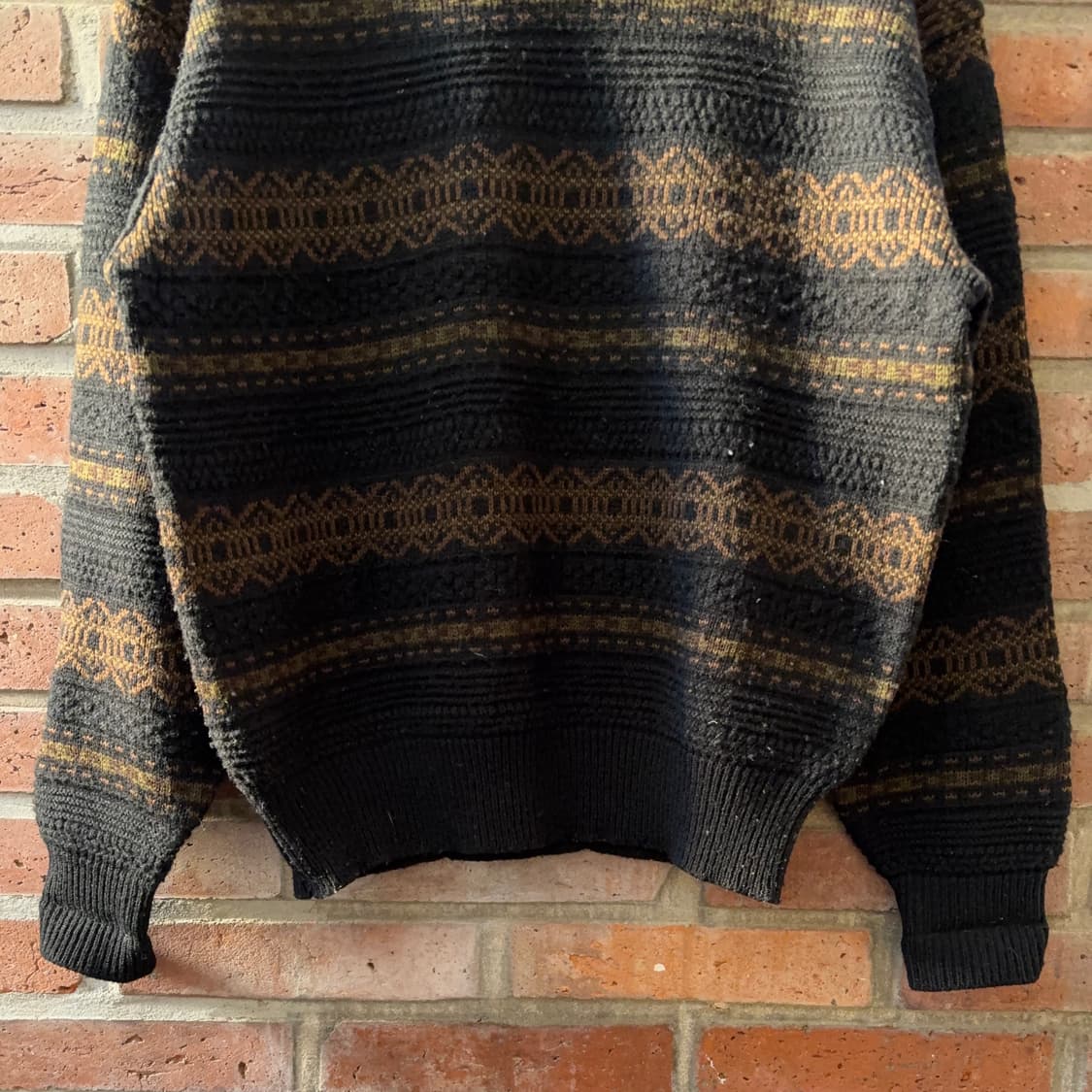 코트다쥬르 COTEDAZUR 브라운 재크가드 니트 스웨터 상품이미지3