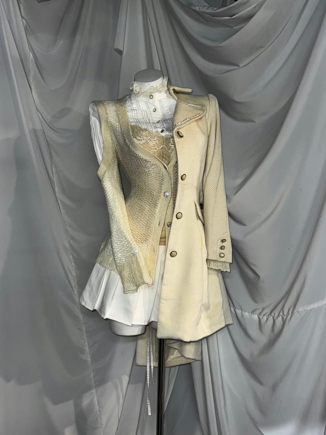 바디라인 꿈빛파티시엘 허니깔 액시즈팜 베이지페어리 코디세트  상품이미지9