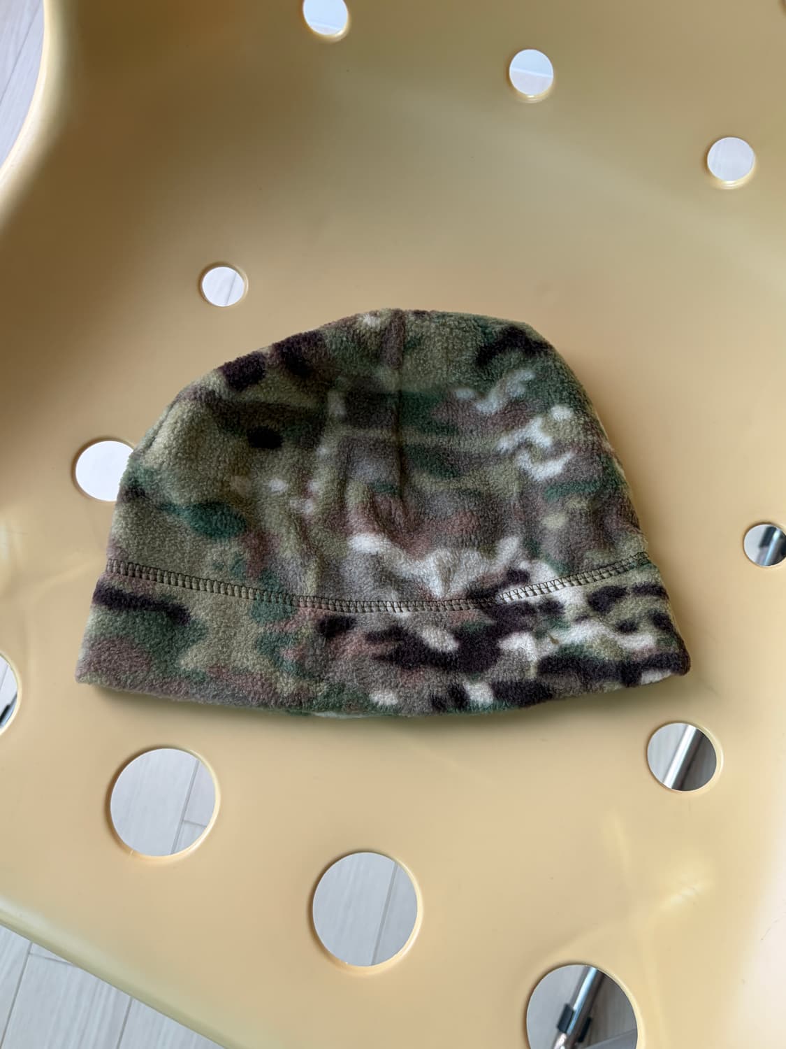 USA 데저트 사막 카모 패턴 플리스 비니 상품이미지1