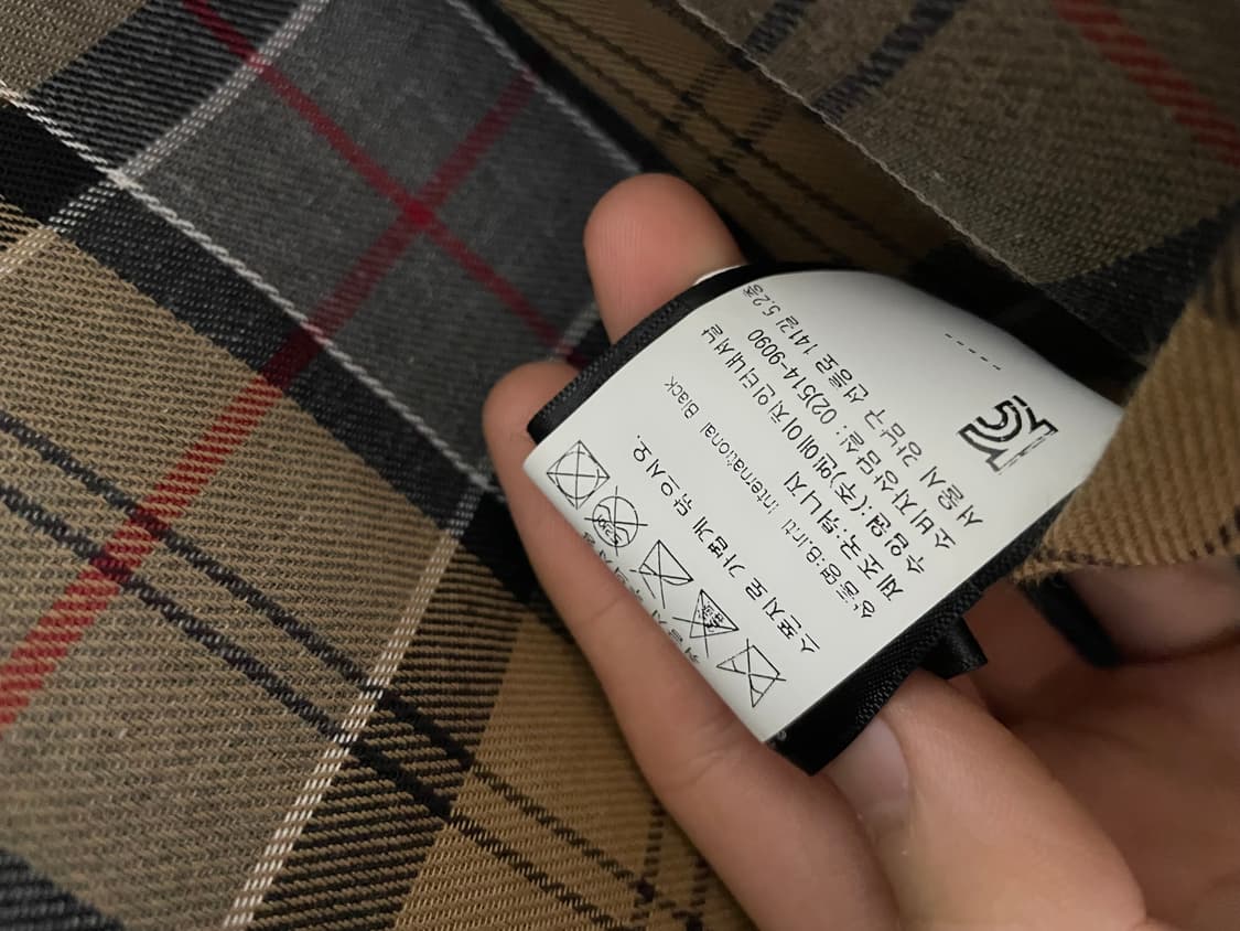 바버 인터네셔널 a7 34사이즈 상품이미지2