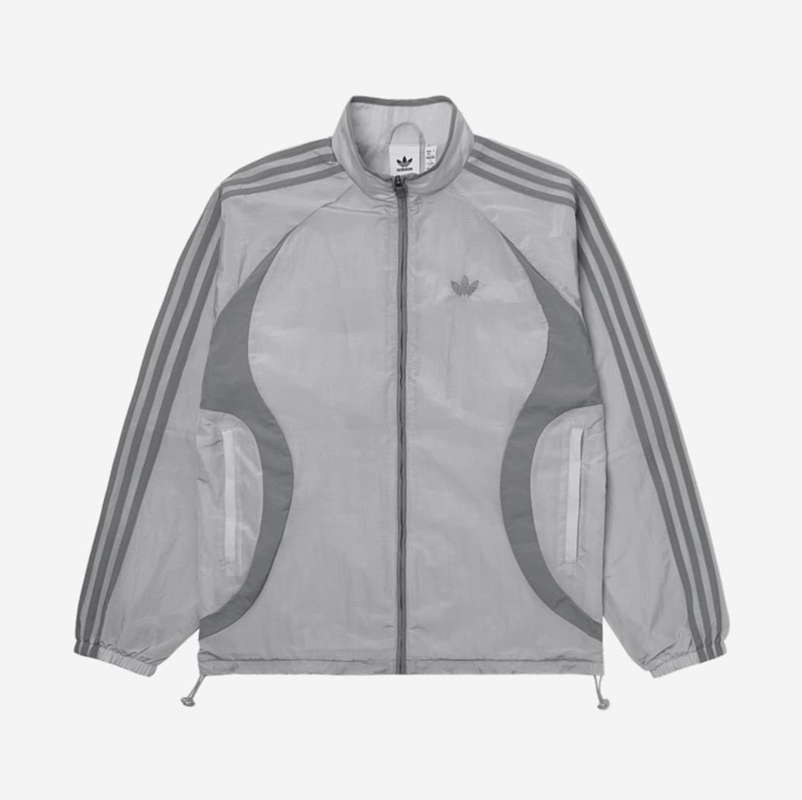 아디다스 바람막이 아디컬러 2000s 우븐 트랙탑 그레이 투 그레이 쓰리 상품이미지1
