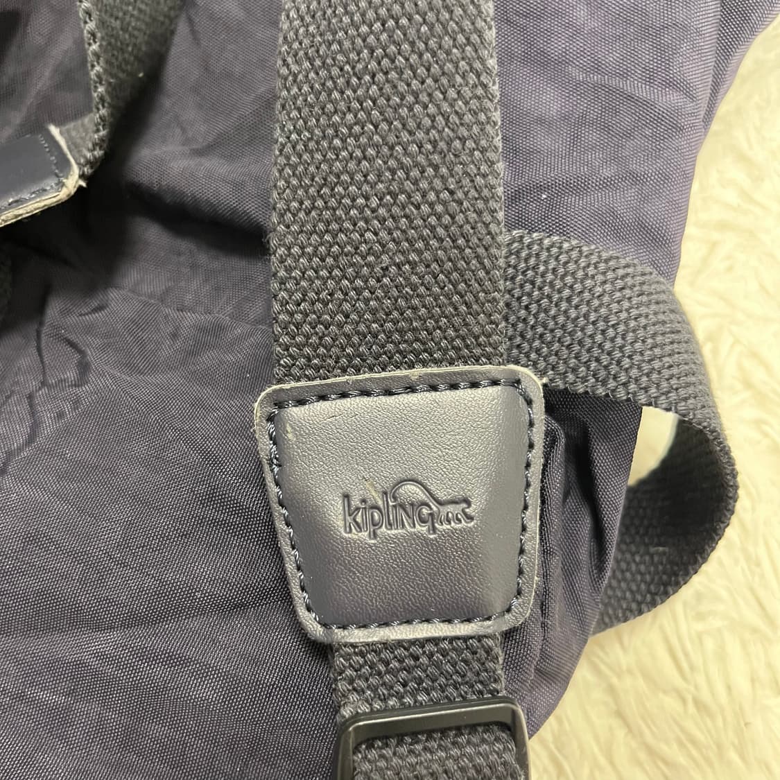 Kipling navy backpack 상품이미지5