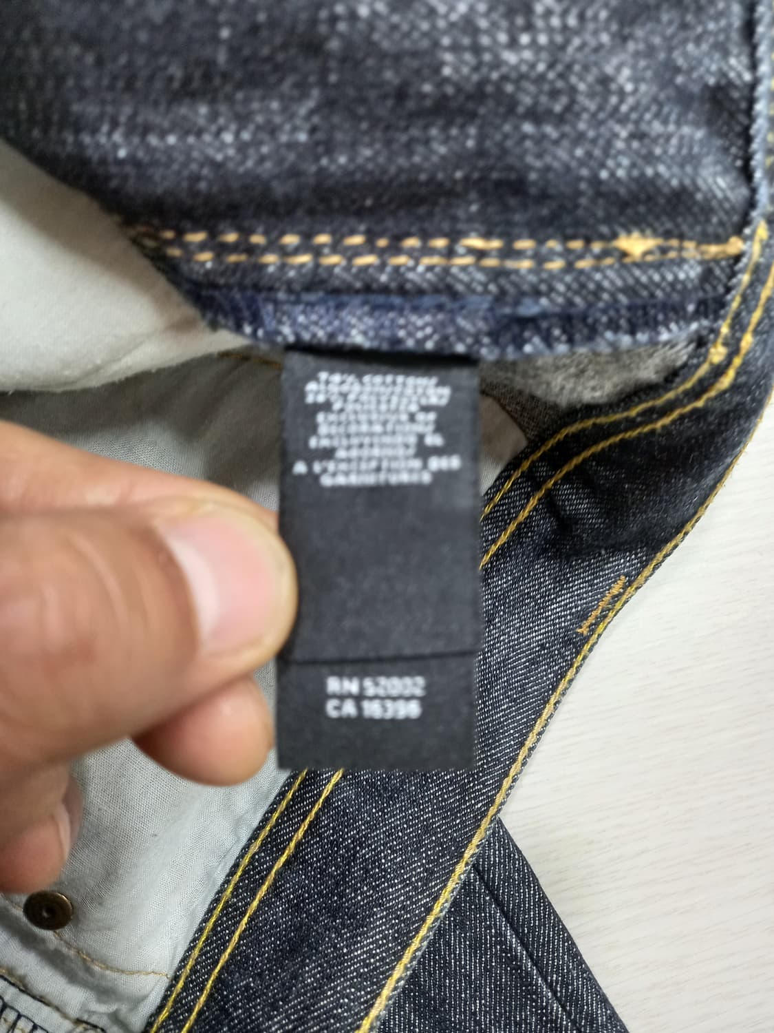 31 DKNY Macau 일자진 흑청 31-500 상품이미지7