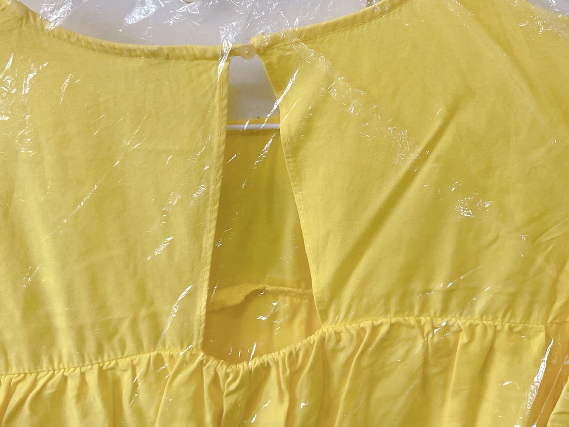 ZARA 자라 리오셀 러플원피스 노랑원피스 상품이미지6