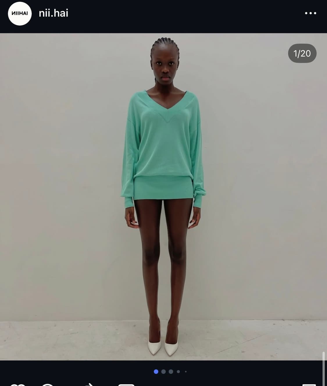 Niihai Deep jumper XS  상품이미지3