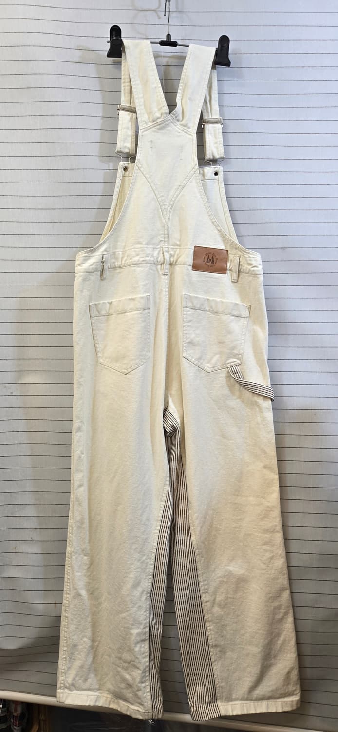 마땡 킴 아이보리 멜빵바지  상품이미지7