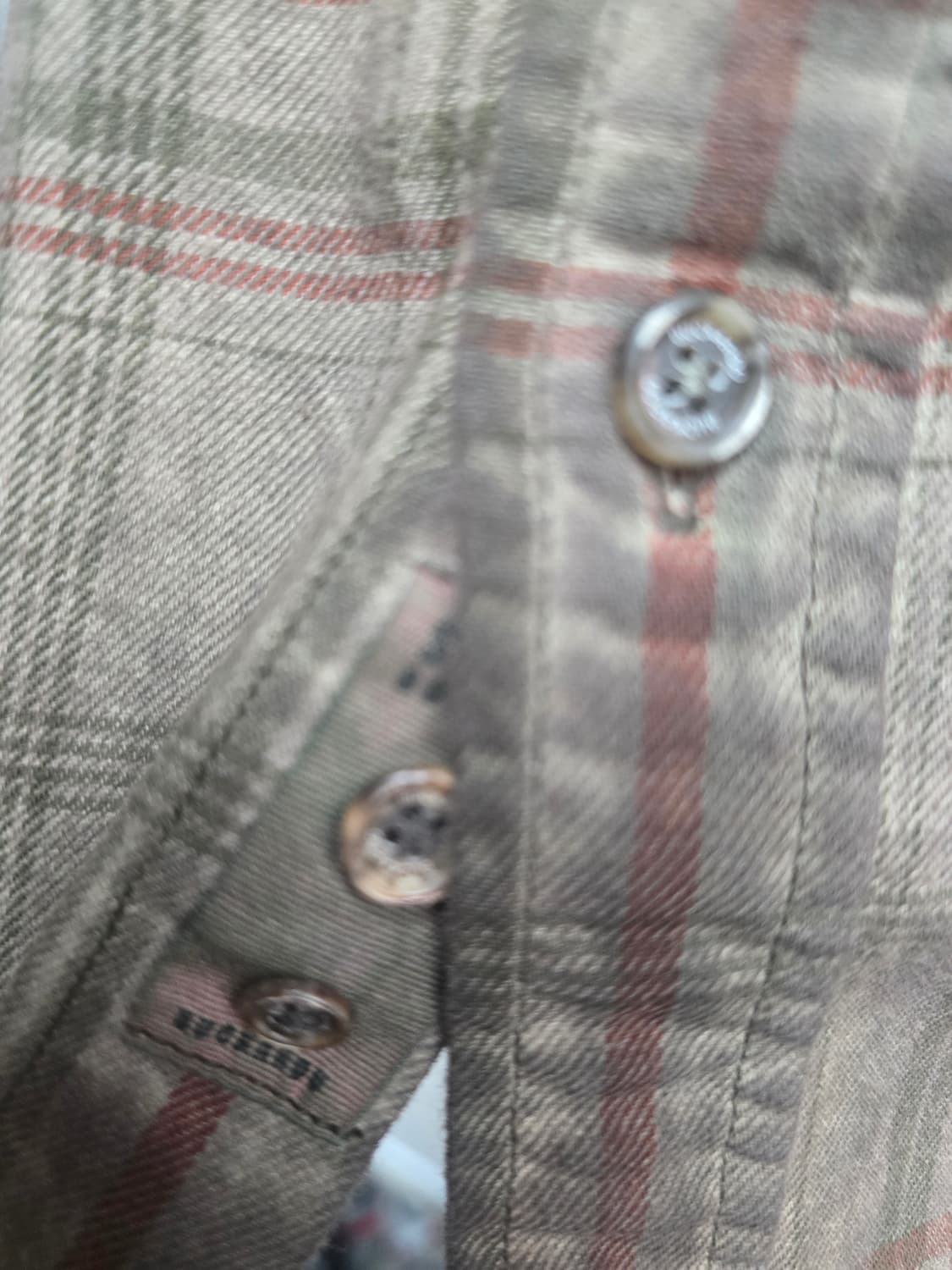 버커루 가먼트다잉 셔츠 M 상품이미지4