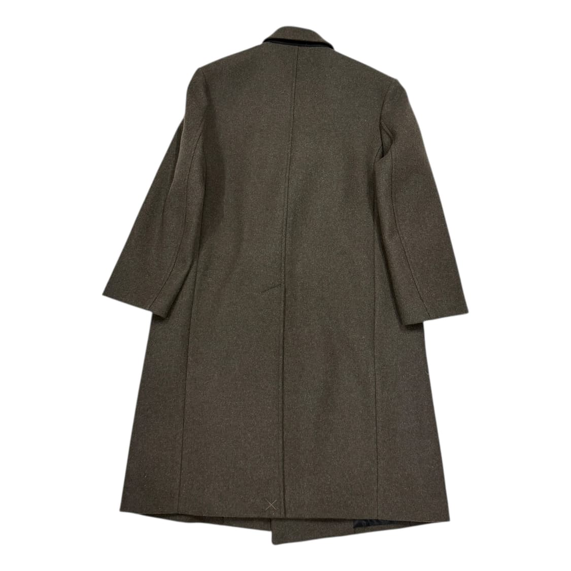 lEY 이에이 로이 더블 브레스트 롱코트 다크 브라운 M 상품이미지3