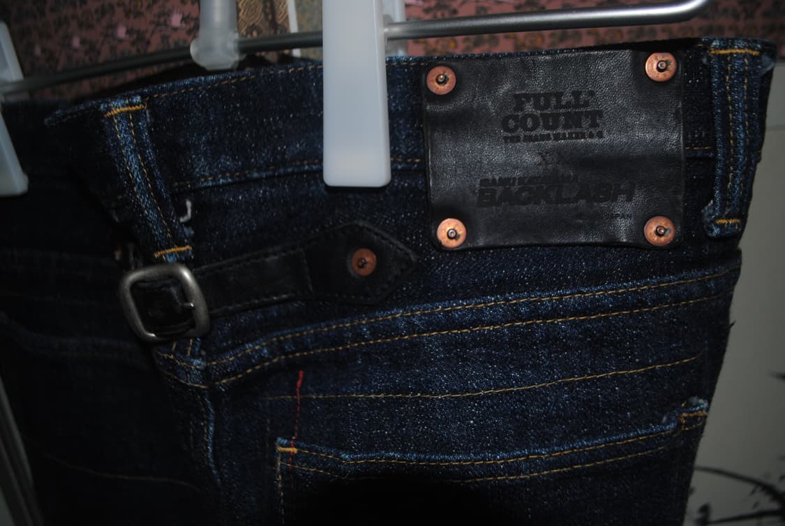 풀카운트 X 이사무 카타야마 백래쉬 15.5 온즈 부츠컷 데님 상품이미지4