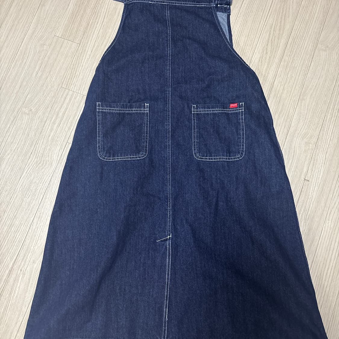 [새상품] 꼬모니노즈 데님 멜빵 수북즈 원피스 상품이미지8