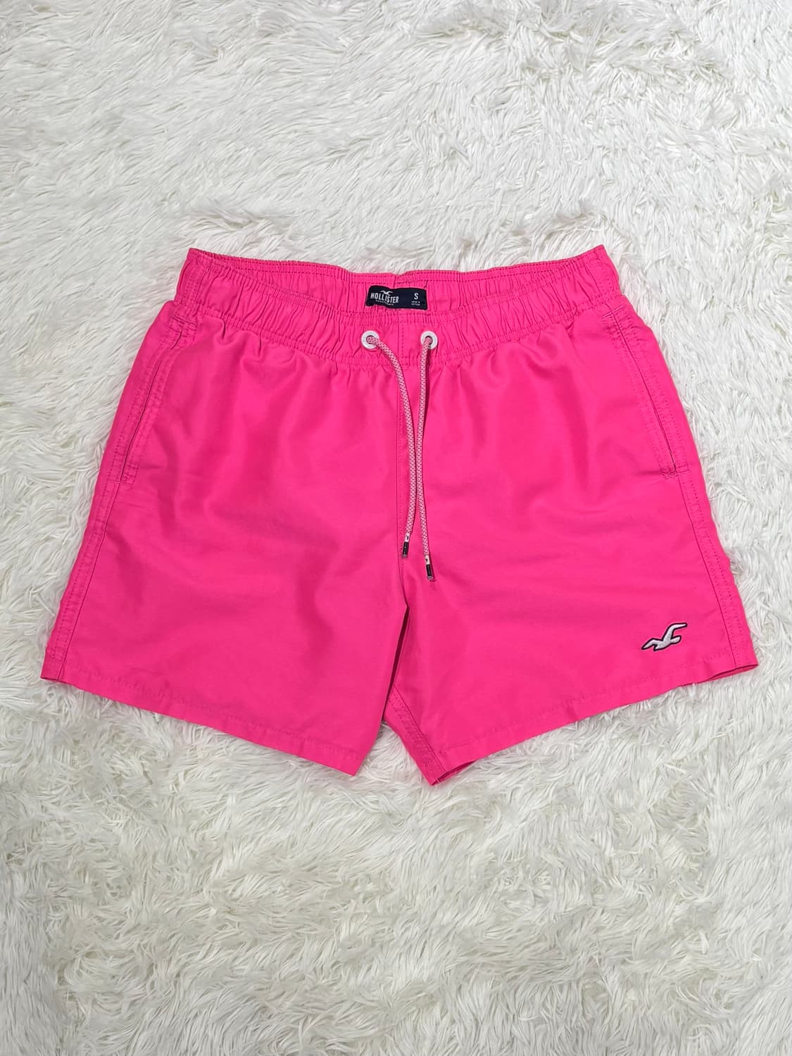 홀리스터 핑크 스몰로고 스위밍 팬츠 상품이미지3