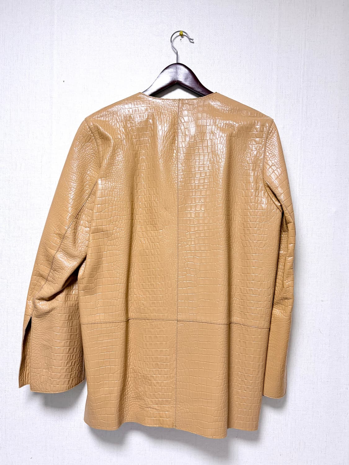 토템 Croco embossed leather blazer 상품이미지7