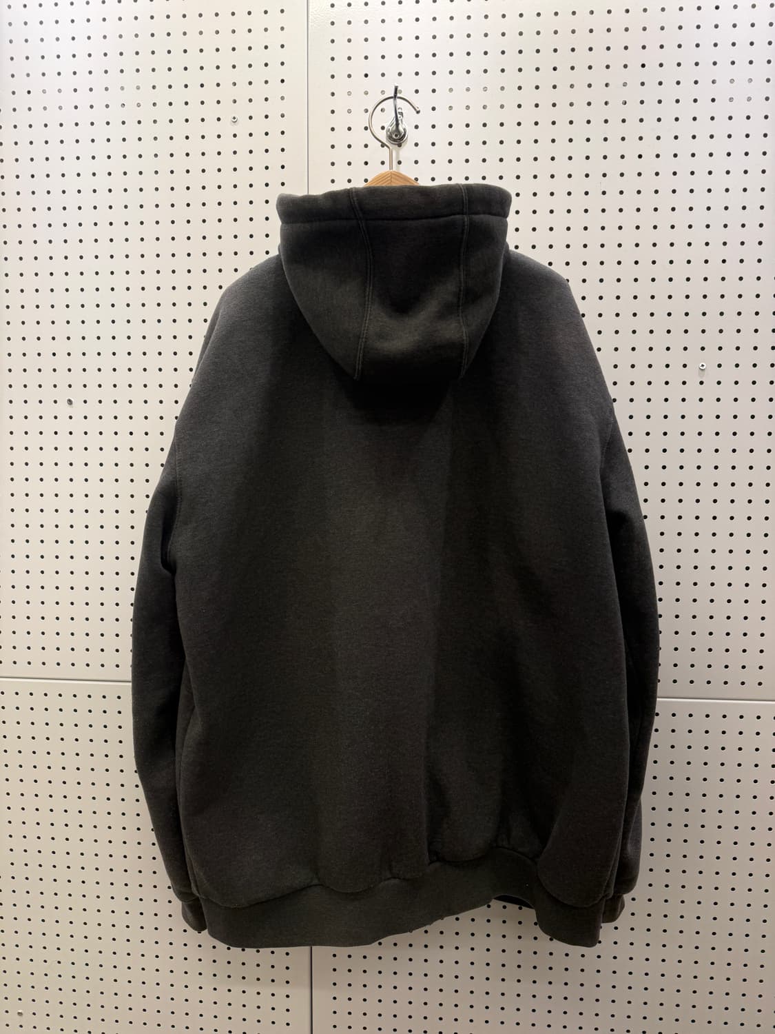 칼하트 집업 후드 워크 후디 차콜 U416 상품이미지3