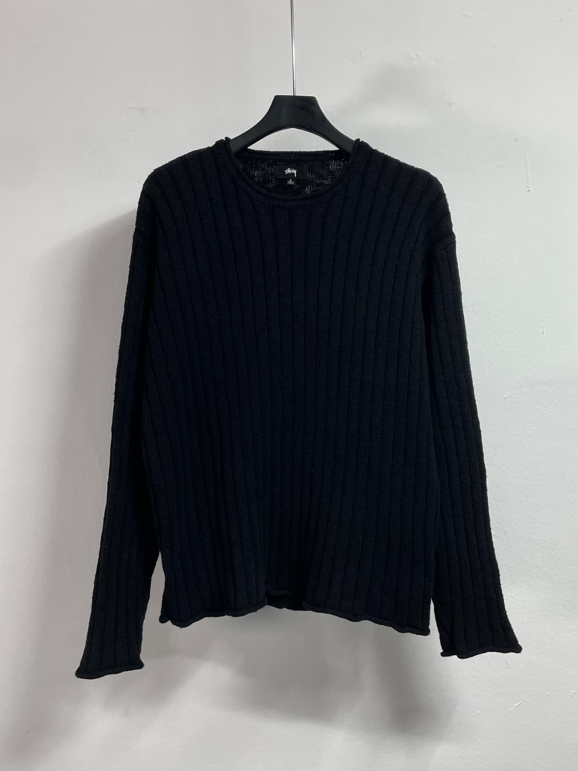 스투시 코튼 슬럽 립 크루넥 니트 (on.247) 상품이미지1