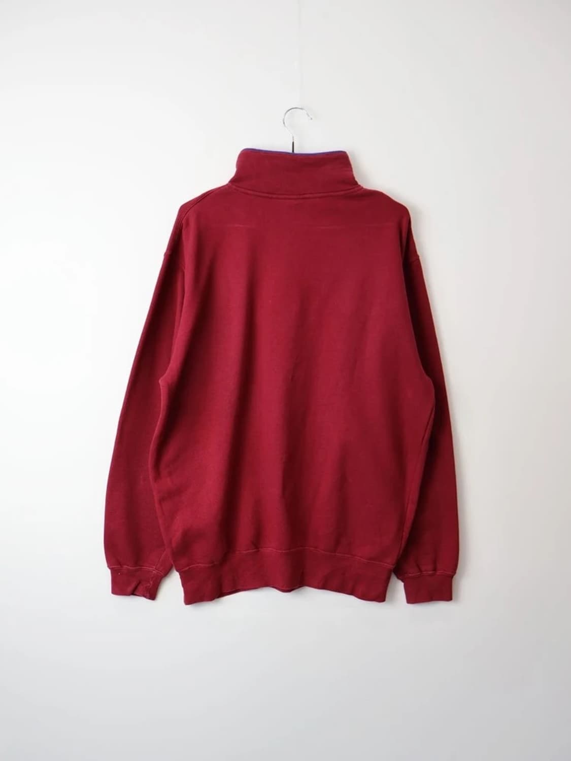 Bad Boy Half Zip Red Sweatshirt 상품이미지4