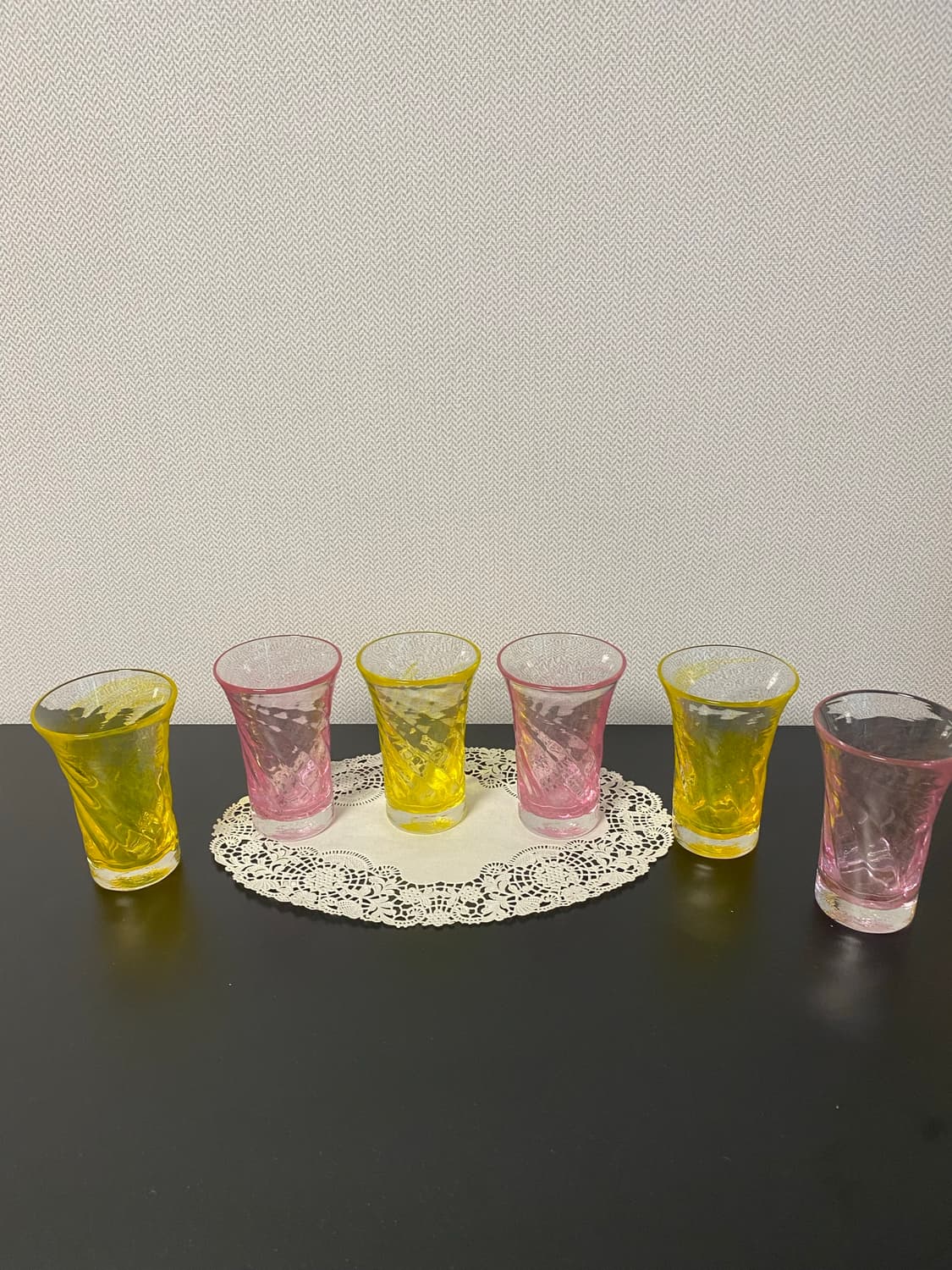 일본 수입 빈티지 컬러 유리컵 6P 세트 (전용 박스 포함) 상품이미지8