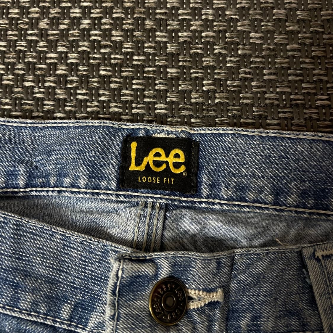 (36) Lee 리 연청 데님 팬츠 루즈핏 상품이미지3