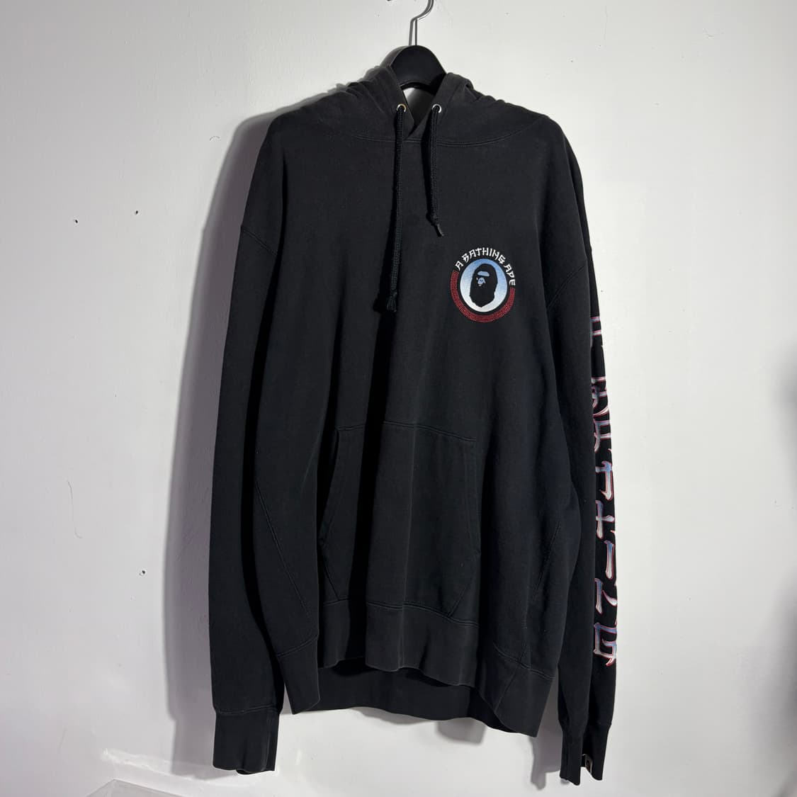 베이프 블랙 후드티 (무료배송) 상품이미지1